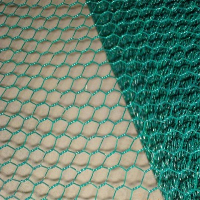 China supplier PVC coated hexagonal gabion mesh panels in stock