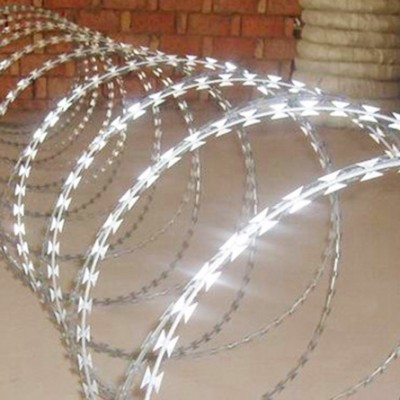 Top Quality Professional Single Coil Concertina Wire Razor Blade