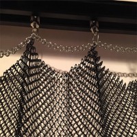 Customized various kinds of decorative wire mesh metal curtain for house