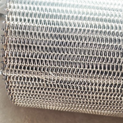 Anping Factory 304 Stainless Steel Chain Link Conveyor Belt Mesh