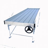 Greenhouse mobile seedbed single-span greenhouse bench for agriculture