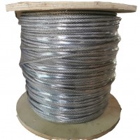 Anping factory best quality 10mm-16mm galvanized steel wirer rope