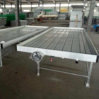 Plastic Flood Tray Ebb And Flow Greenhouse Rolling Benches