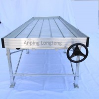 Agricultural Hydroponics Ebb and Flow Seedbed Bench for Commercial Greenhouse