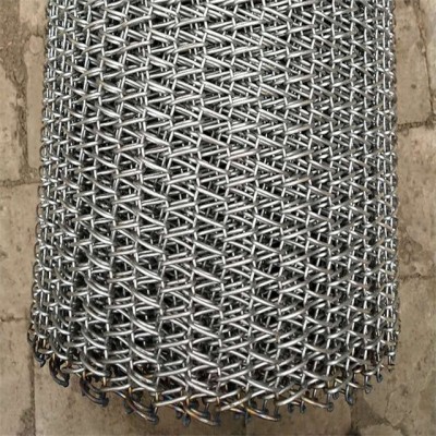 3/4" Pitch Grid Link Conveyor Mesh Belt